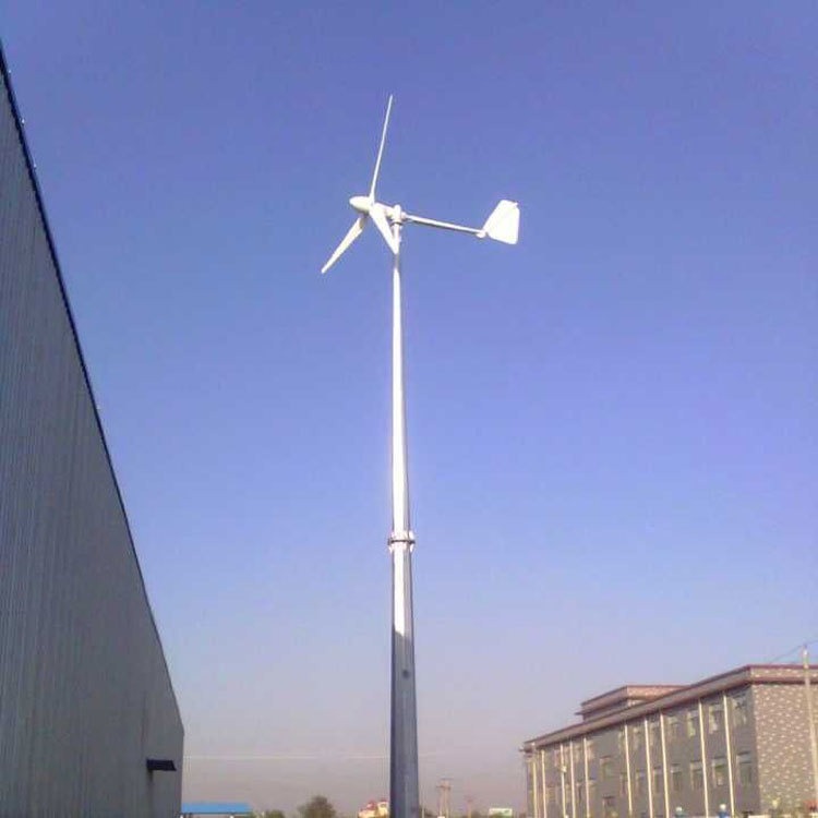 山东厂家供应民用500w小型风力发电机晟成0.5kw家用微型风力发电机户外发电静音微风启动