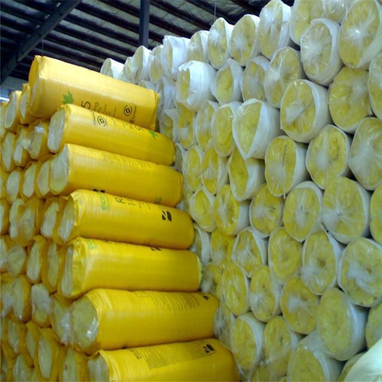 新正厂家生产销售 防火阻燃玻璃棉卷毡大棚保温防火玻璃棉 超细玻璃棉卷毡