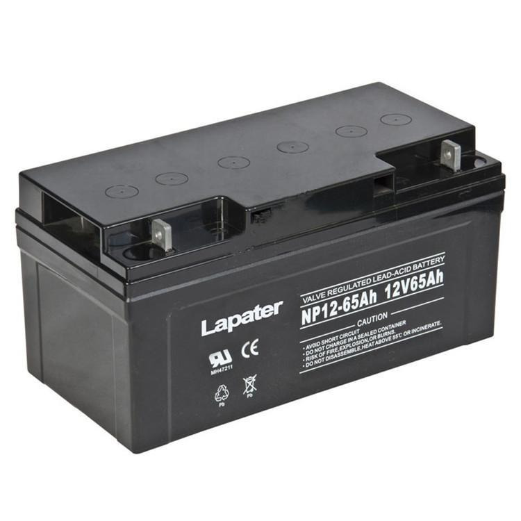 Lapater拉普特蓄电池NP12-38 拉普特12V38AH 消防应急 监控电源配套