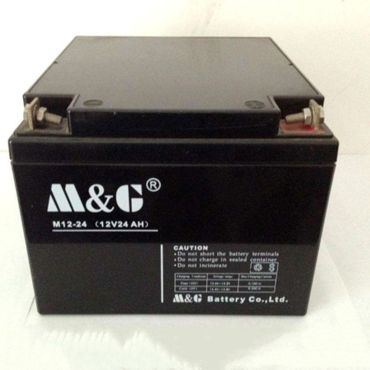 迈格蓄电池M12-24供应MG电池12V24AH太阳能UPS直流屏专用电源图片