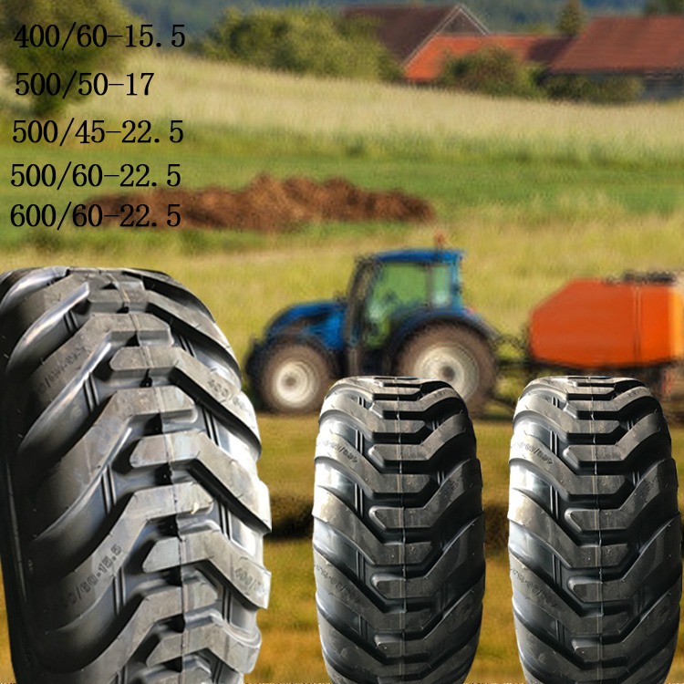 620/40R22.5捆草机轮胎560/45R22.5 560/60R22.5拖车农用打捆机胎图片