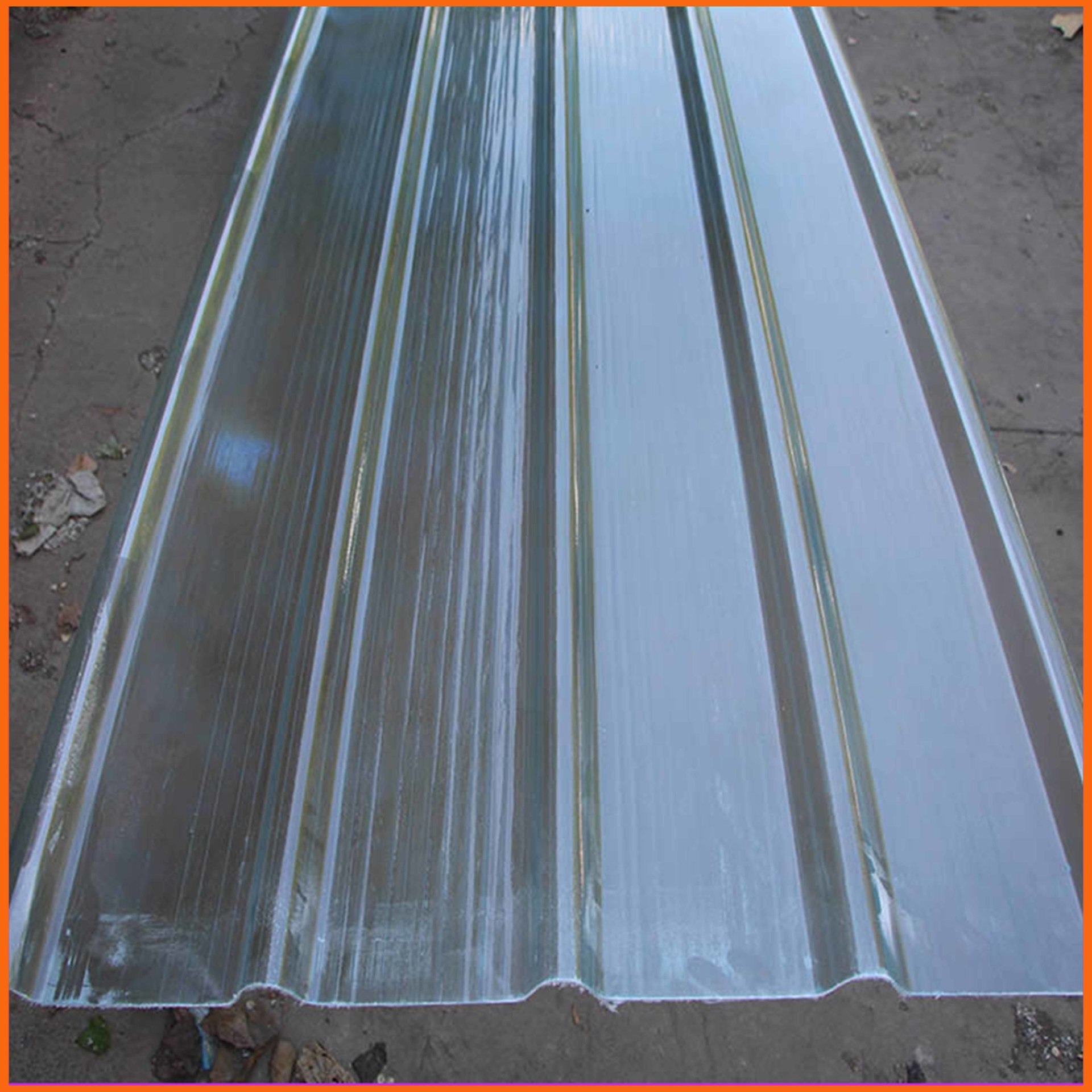 玻璃钢采光瓦 透明采光瓦定制 波浪形透明阳光瓦生产厂家