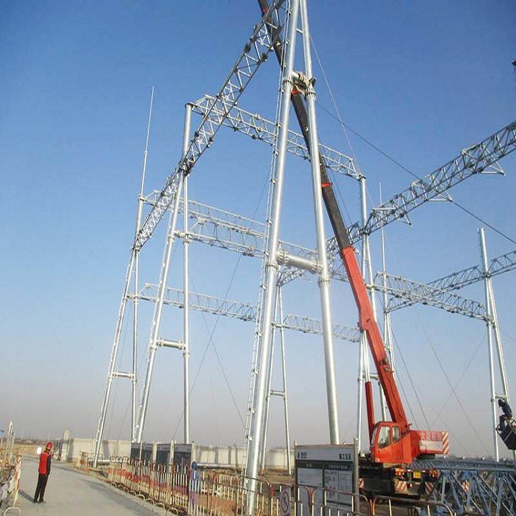 变电站架构批发   升压站架构价格  电力架构销售   泰翔生产5米-120米质量可靠