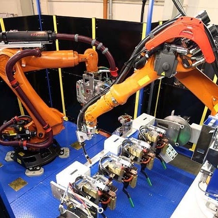 工装焊接机器人 焊接机器人工装夹具 工装自动化焊接设备 工装自动化焊接机 工业机器人焊接 赛邦智能