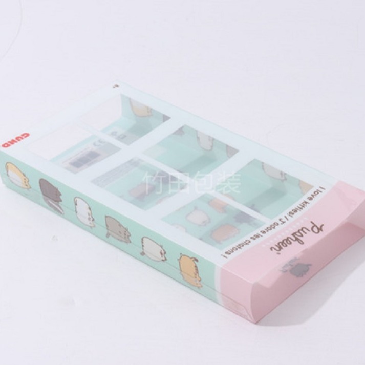 彩印pvc透明包装盒食品级pet折盒宠物用品pp磨砂胶盒定制供应潍坊图片