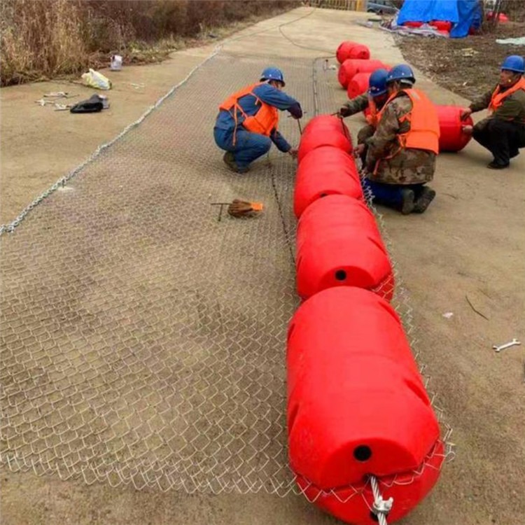浮筒式库区拦漂排漂浮桶 柏泰60公分组合式LLDPE材质浮筒