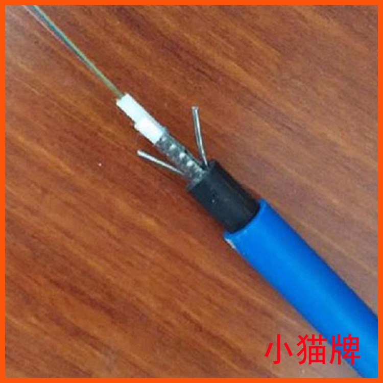 8芯架空光缆GYXTW-8B1 小猫牌  单模光缆生产厂家