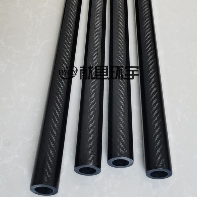 定制超长碳纤维管 碳纤维方管圆管 大口径碳纤维管材