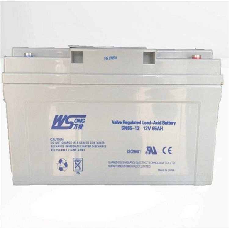万松蓄电池SN65-12 12V65AH直流屏UPS/UPS配套电源图片