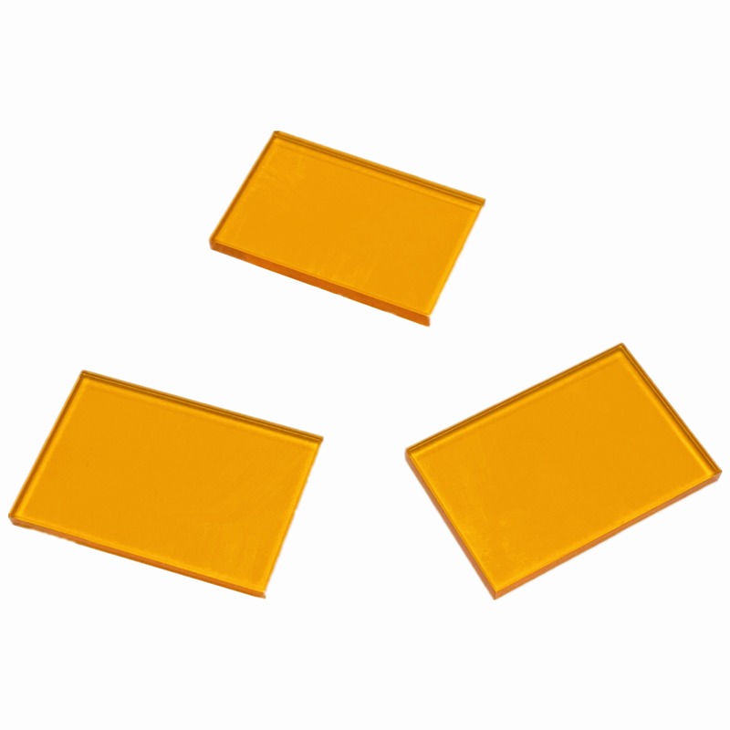 来图定制亚克力板  RUPA  橘色亚克力板  粘接打孔  当天发货