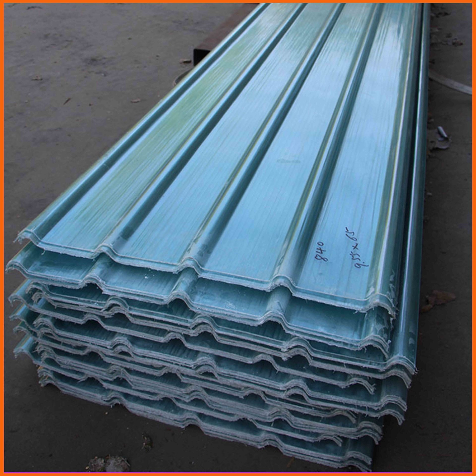 平凉透光FRP采光带 聚酯玻璃钢采光板 钢结构屋顶采光瓦生产厂家