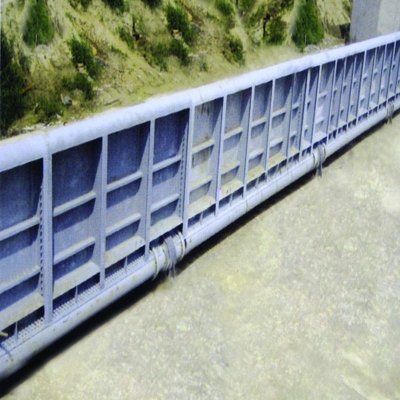 钢坝 翻板坝 弧形钢制闸门  欣固水利