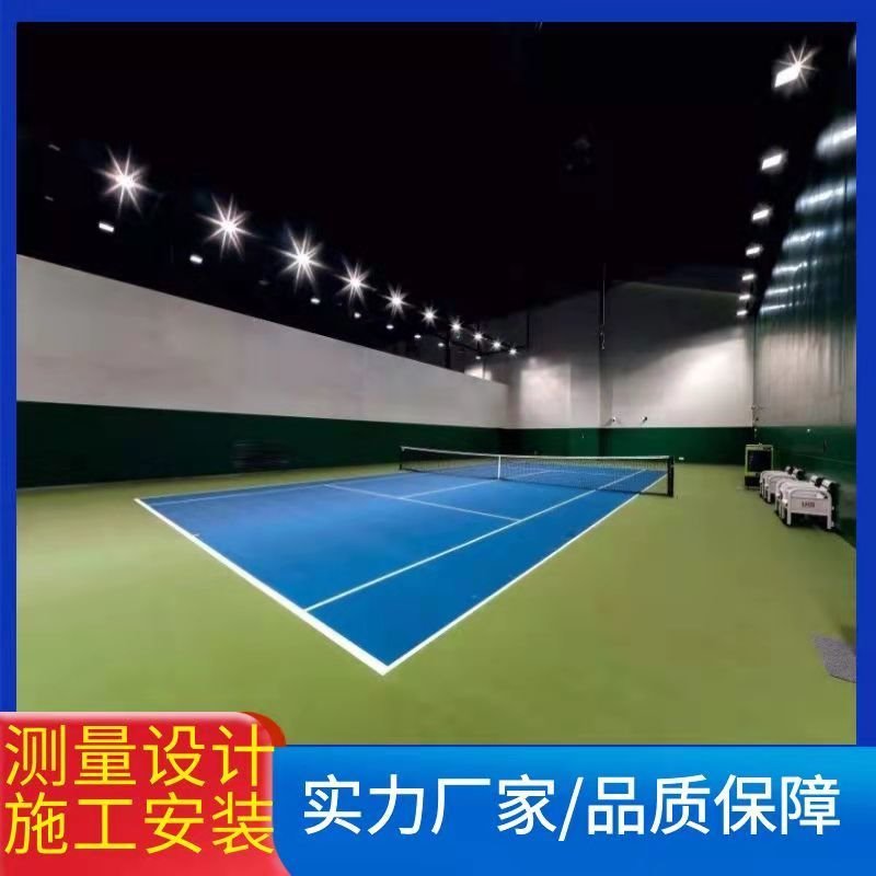网球馆运动木地板主辅龙骨结构室内固定式安装