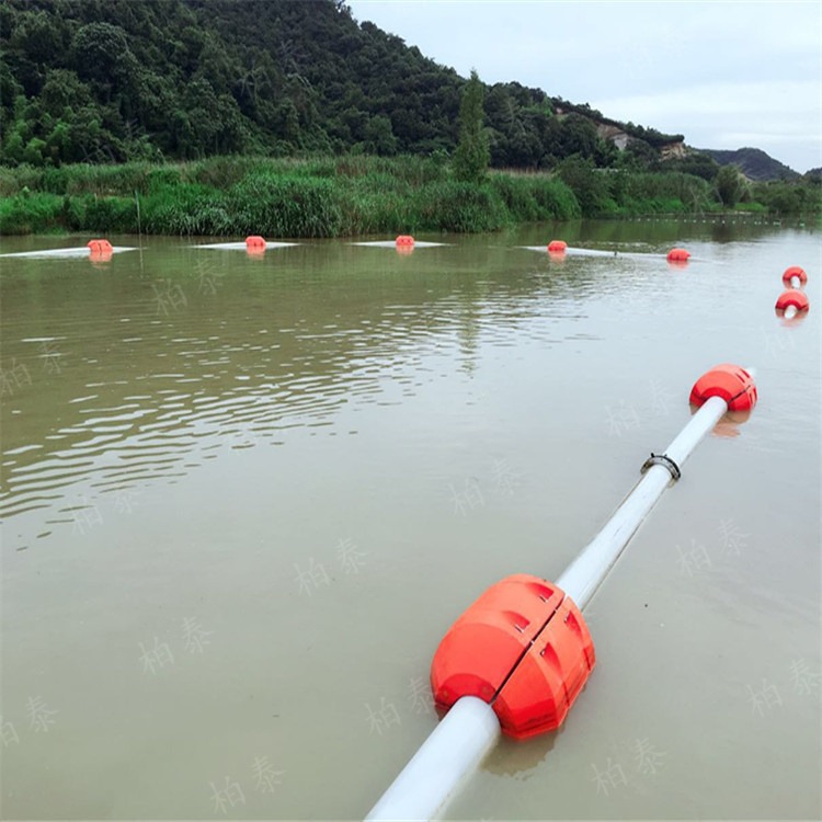 20寸水库清淤管道浮子青岛港口吹填工程管道浮筒