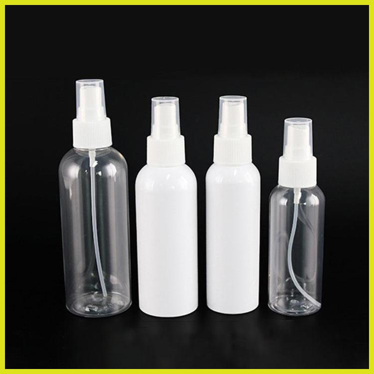 圆柱形塑料喷雾瓶 透明喷雾瓶 500ml花肥营养液瓶子 博傲塑料