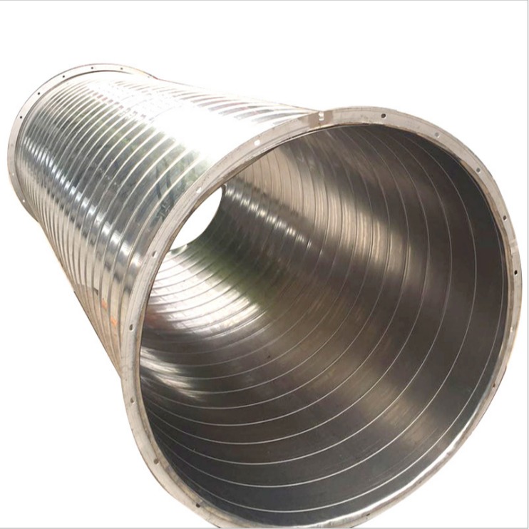 201不锈钢通风管道厂家生产定制 不锈钢通风螺旋管道 201不锈钢 除尘设备螺旋管道