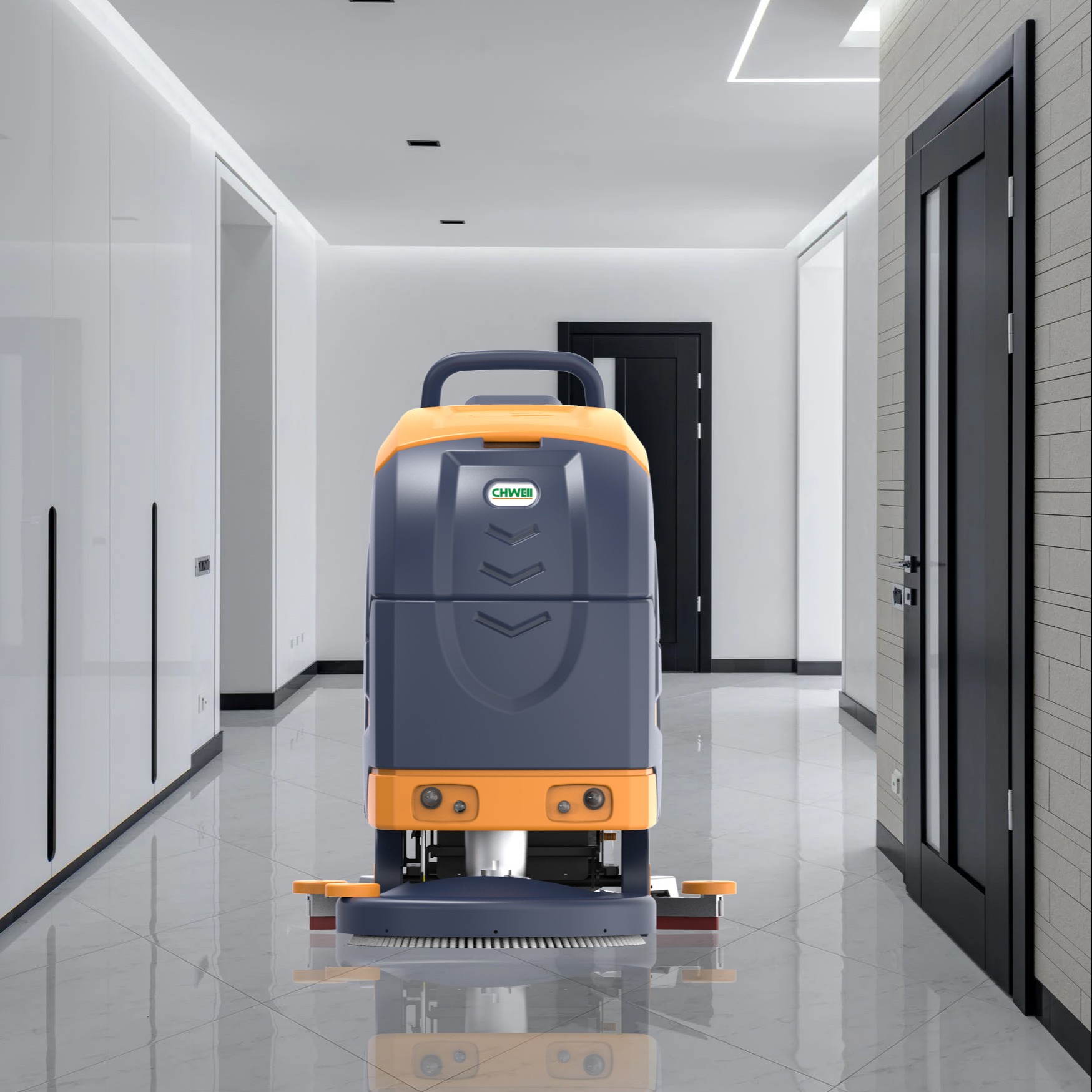 长淮CH-X50多功能洗地机 商超地面清洗机 免维护电池