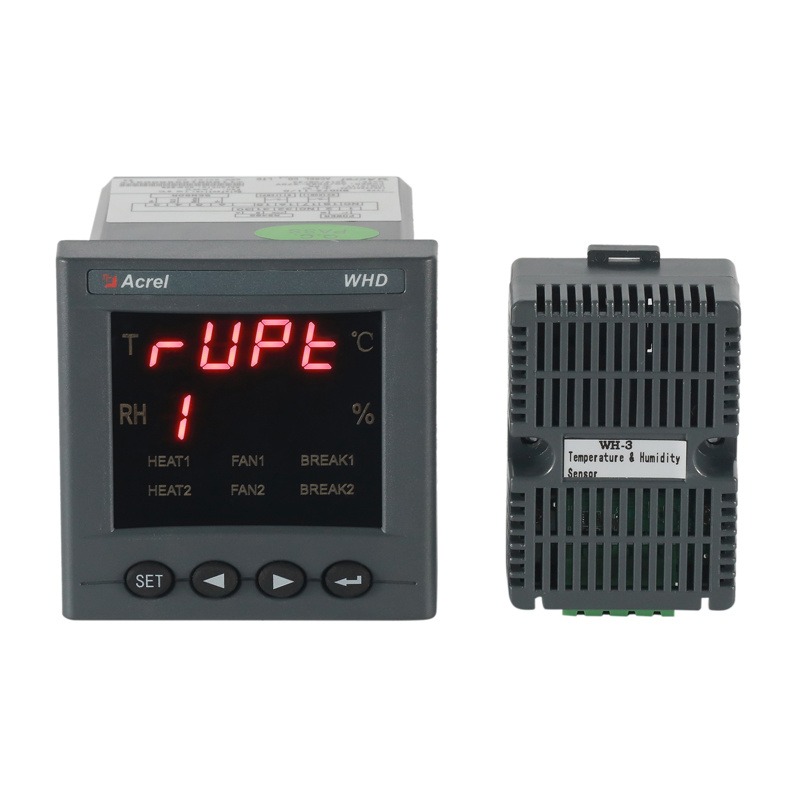 测箱内温湿度控制装置WHD72-11测量控制1路温度湿度标配传感器安科瑞厂家报价