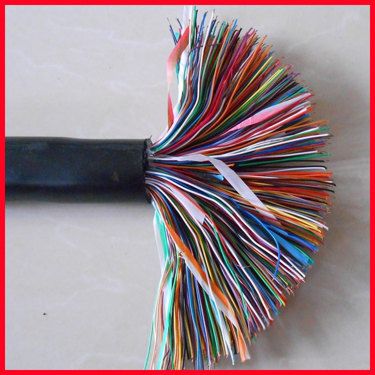 HYAC索道专用通信电缆 天联牌 HYAC自称式索道带钢丝电缆图片