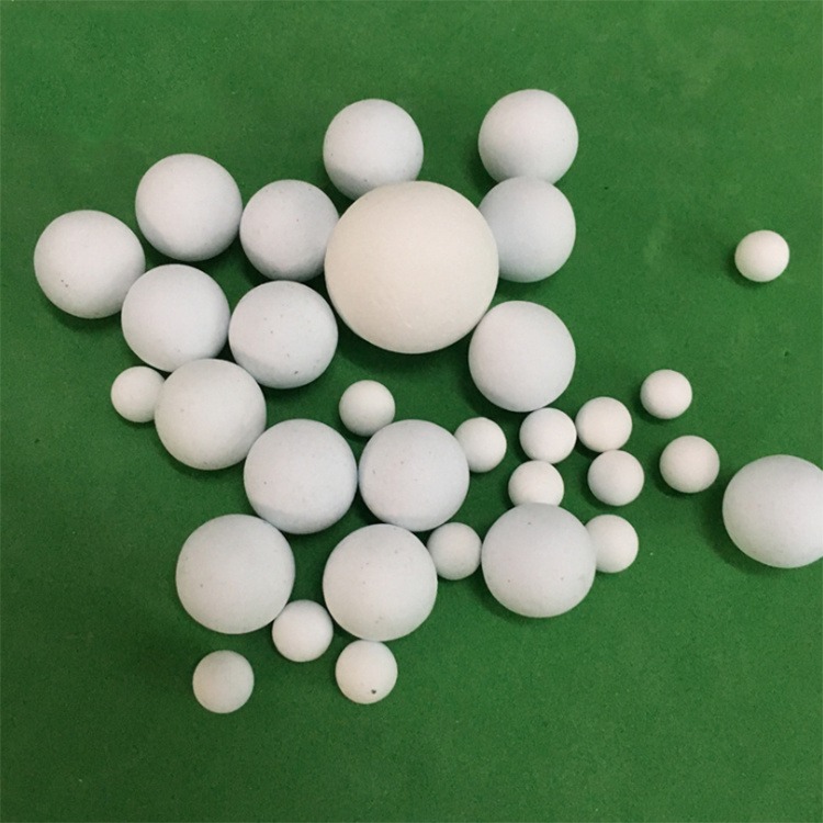 氧化铝球 瑞思环保活性氧化铝球外观白色球状吸附水能力强高强度高硬度高耐磨性耐高温耐腐蚀厂家供应
