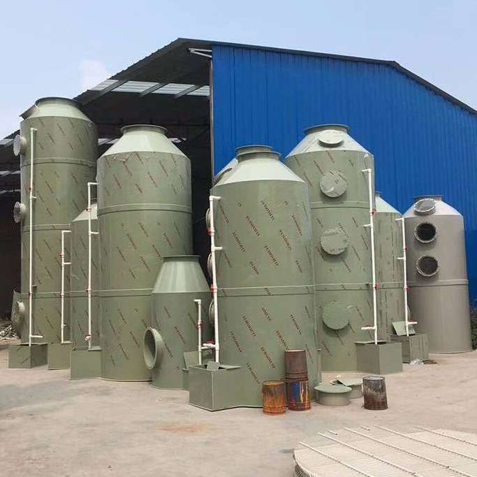 废气处理设备 喷淋塔  酸雾喷淋塔设备 河北环保设备厂家
