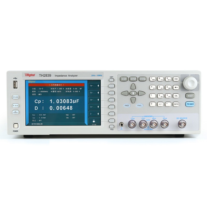 常州同惠精密LCR数字电桥 TH2839A电感电容测试仪