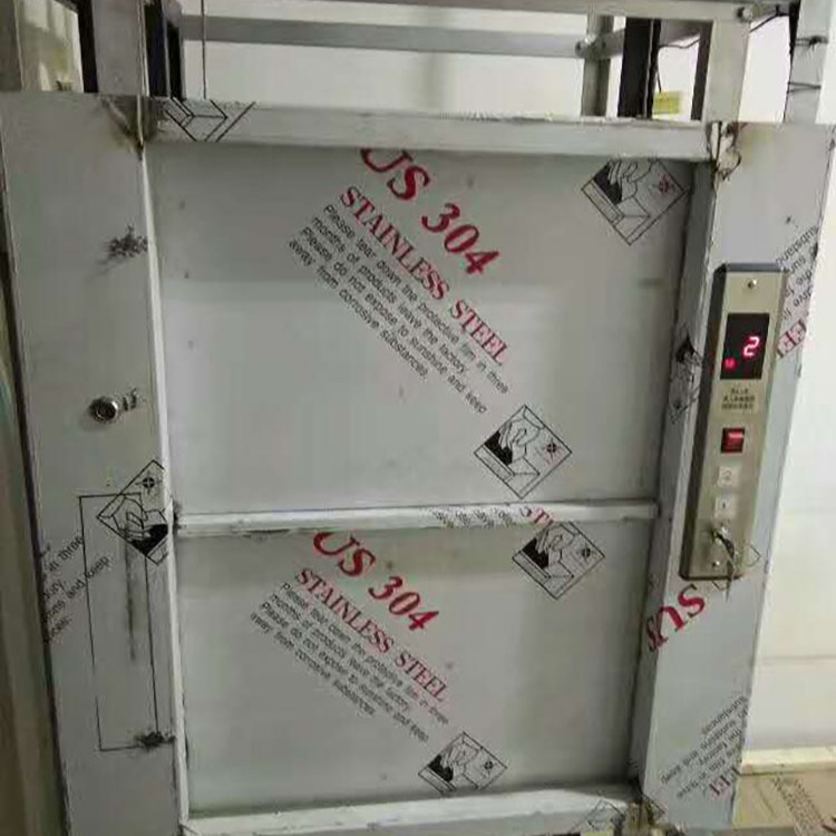 自贡市传菜机设备传菜机生产厂 曳引式传菜机启运图片