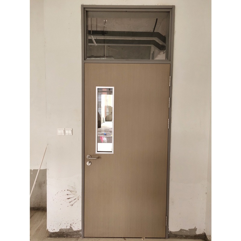 普洱市学校钢制门定制 教室单开门 防锈耐划伤 森森生产厂家