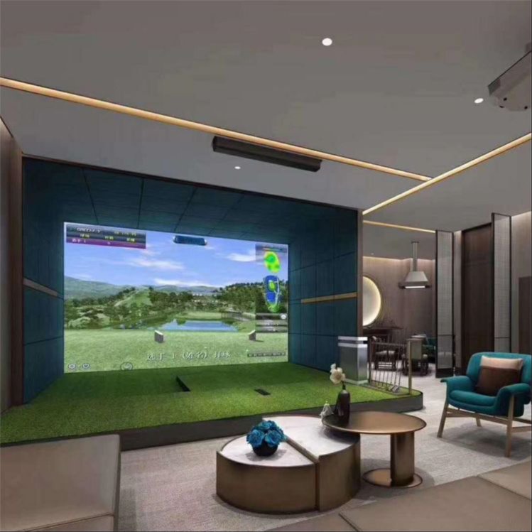 室内高尔夫 室内高尔夫设备 室内高尔夫模拟器 高尔夫模拟器 室内模拟高尔夫设备