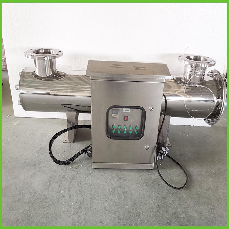 在线式自动型污水处理紫外线消毒器 LCW-II-U(A)-25 紫外线杀菌器  睿汐批发价格厂家