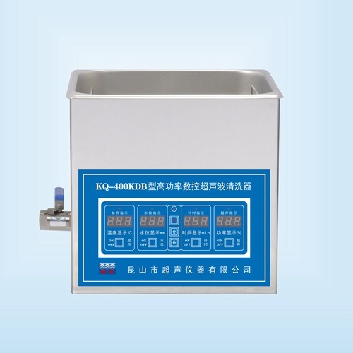 昆山舒美KQ-400KDB高功率超声波清洗器 台式高功率数控系列图片