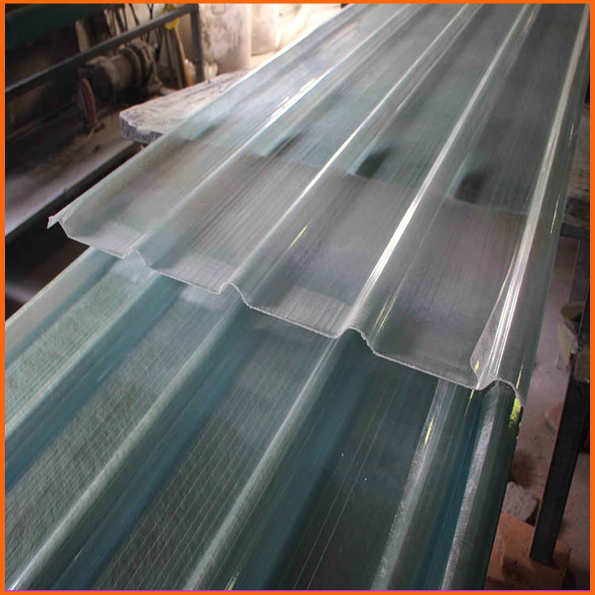 株洲玻璃钢透明瓦 frp增强型玻璃纤维板 聚酯FRP采光带厂家定制