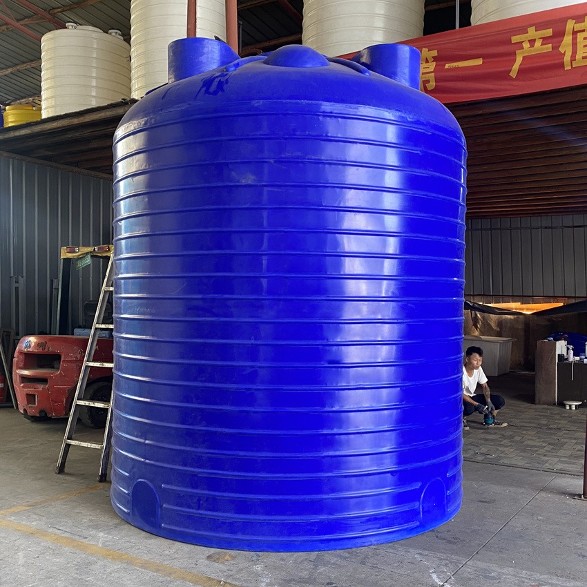 10立方聚乙烯水塔10吨立式塑料桶大型储罐 浙东容器化学试剂配制搅拌