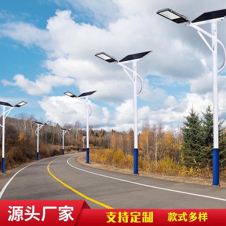 太阳能路灯款式  路灯生产厂家  农村太阳能路灯自动开关  农村道路照明厂家图片