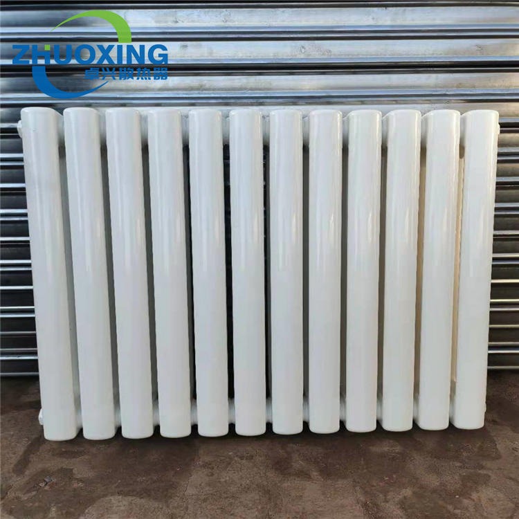 厂家供应钢二柱暖气片 家用暖气片 壁挂式钢制暖气片二柱型散热器