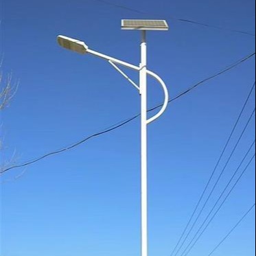 乾旭照明小区新农村节能路灯改造 双臂太阳能LED路灯 扬州专业太阳能路灯