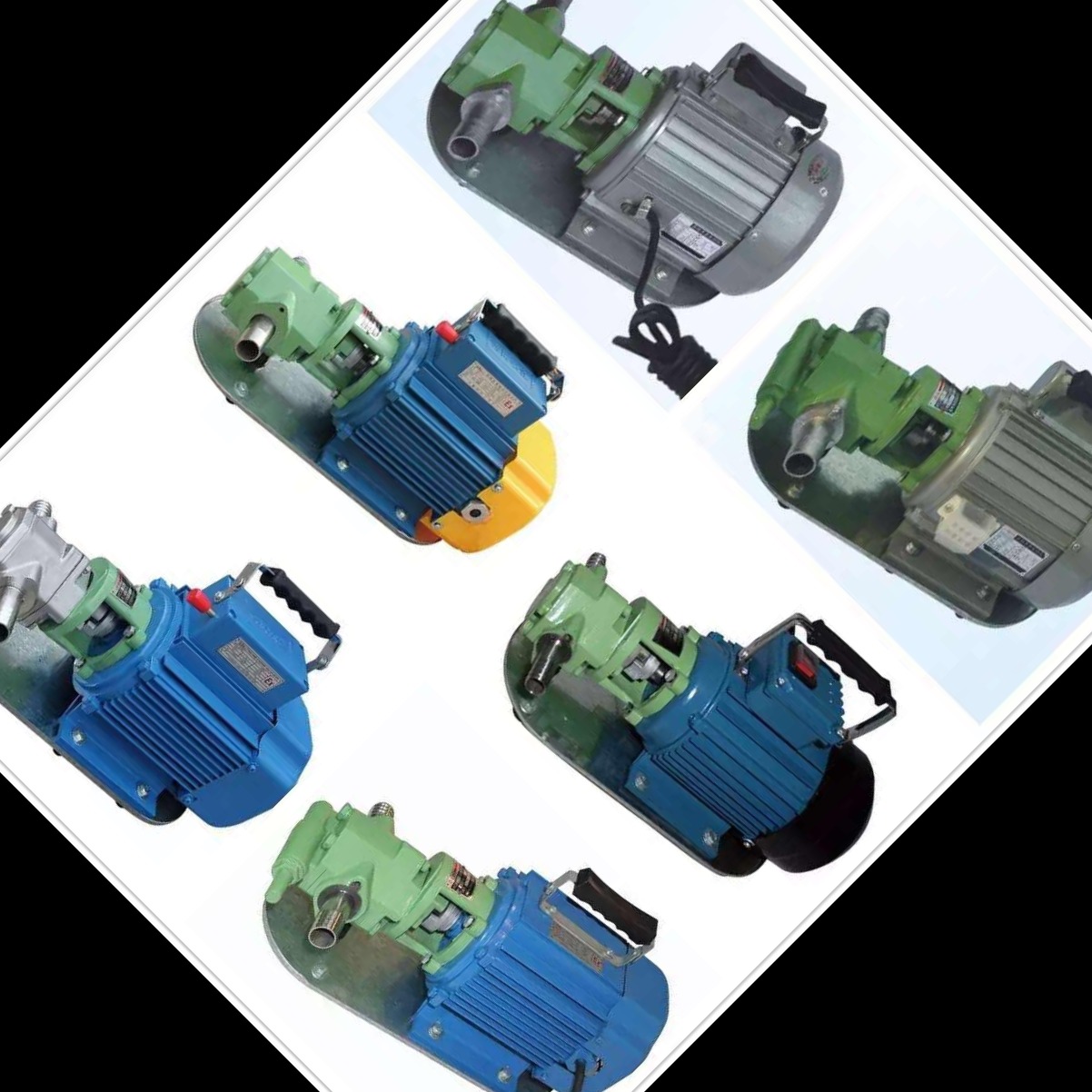 便携式泵 鸿海泵业 WCB手提泵 小型齿轮泵 实体厂家