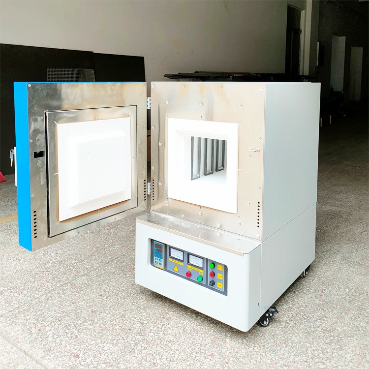 深圳鑫宝生产厂家 1200度智能纤维马弗炉 1200度陶瓷纤维马弗炉