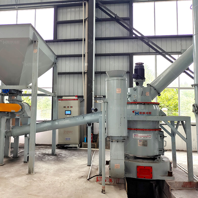 桂林石头磨粉生产线设备高压悬辊磨型号