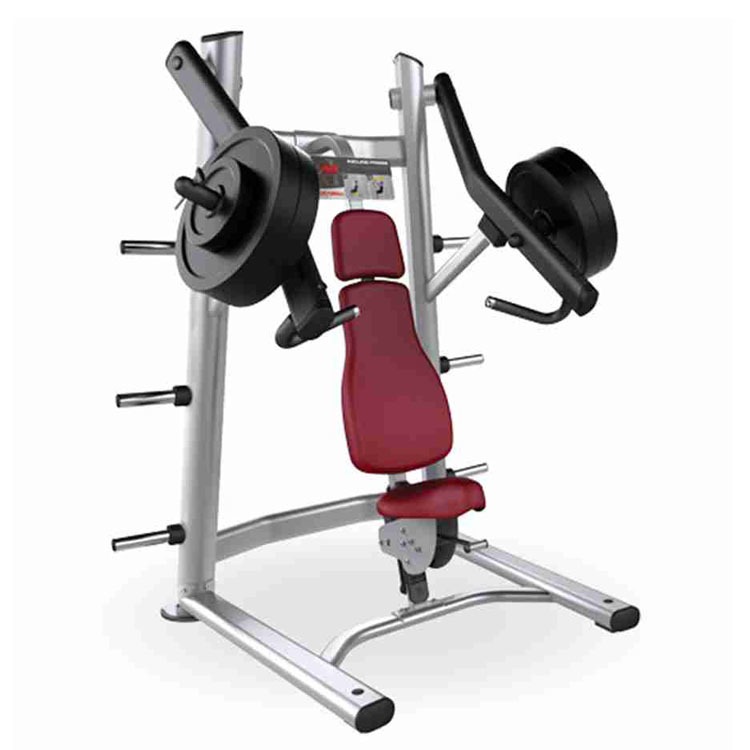 健身房推胸力量训练器hammer strength出口商用运动器材