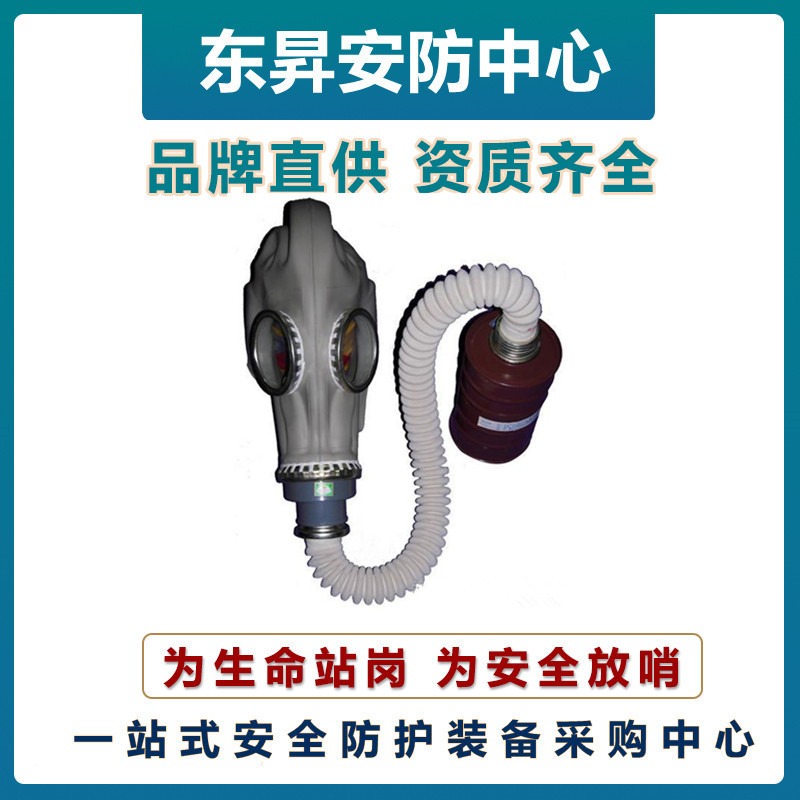 放哨人FSR0402鬼脸呼吸器面具  含罐防毒面罩   鬼脸呼吸面罩图片