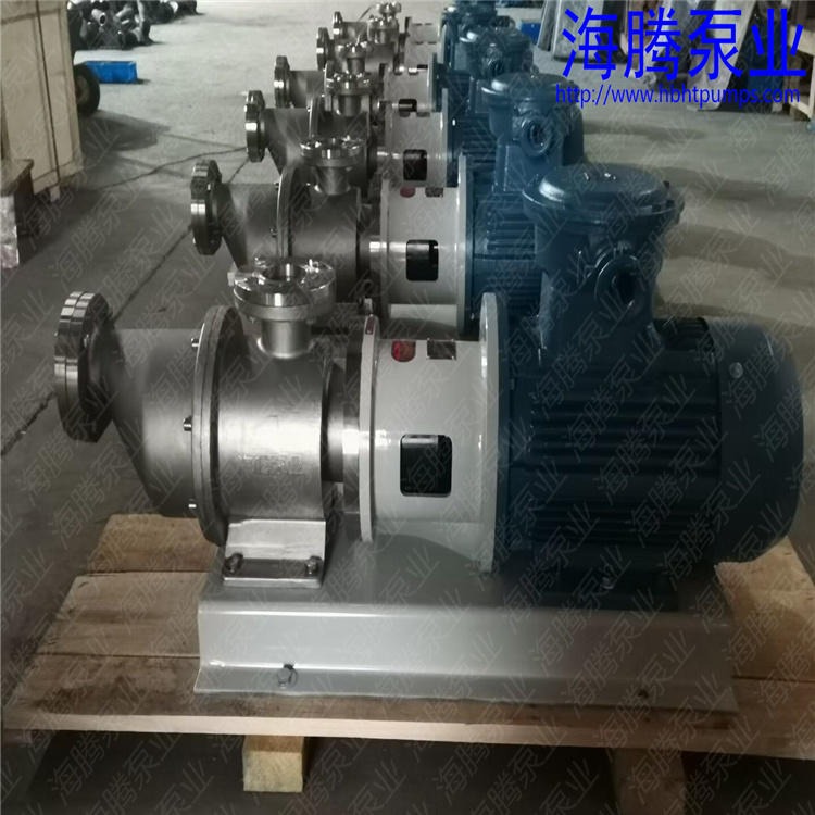 基础油再生真空泵 HT型真空自吸泵 海腾泵业定制生产真空齿轮泵