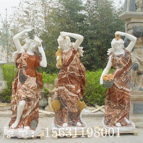 四季女神石雕 大理石四季女神雕塑图片