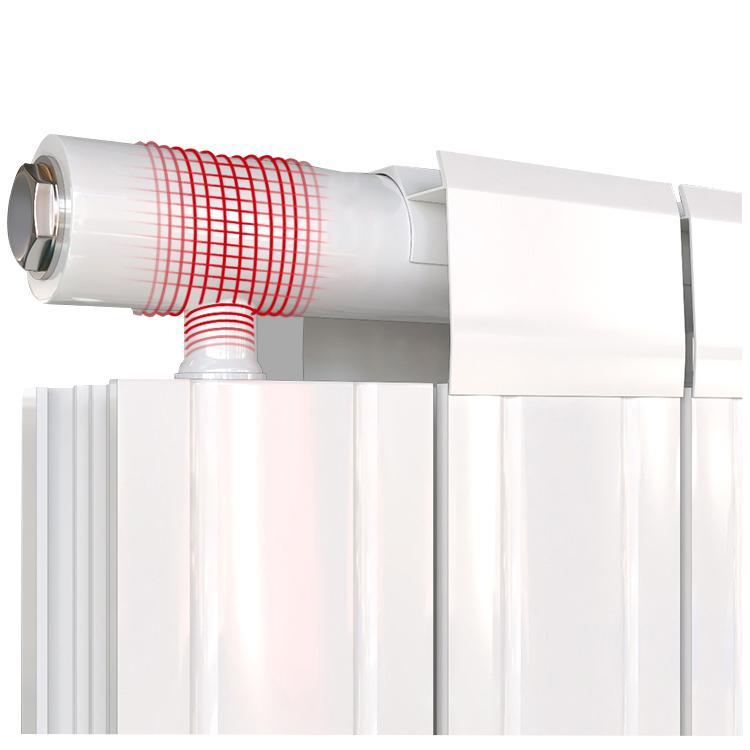 津制钢面管式暖气片 光排管散热片一体式翘片散热器价格优惠
