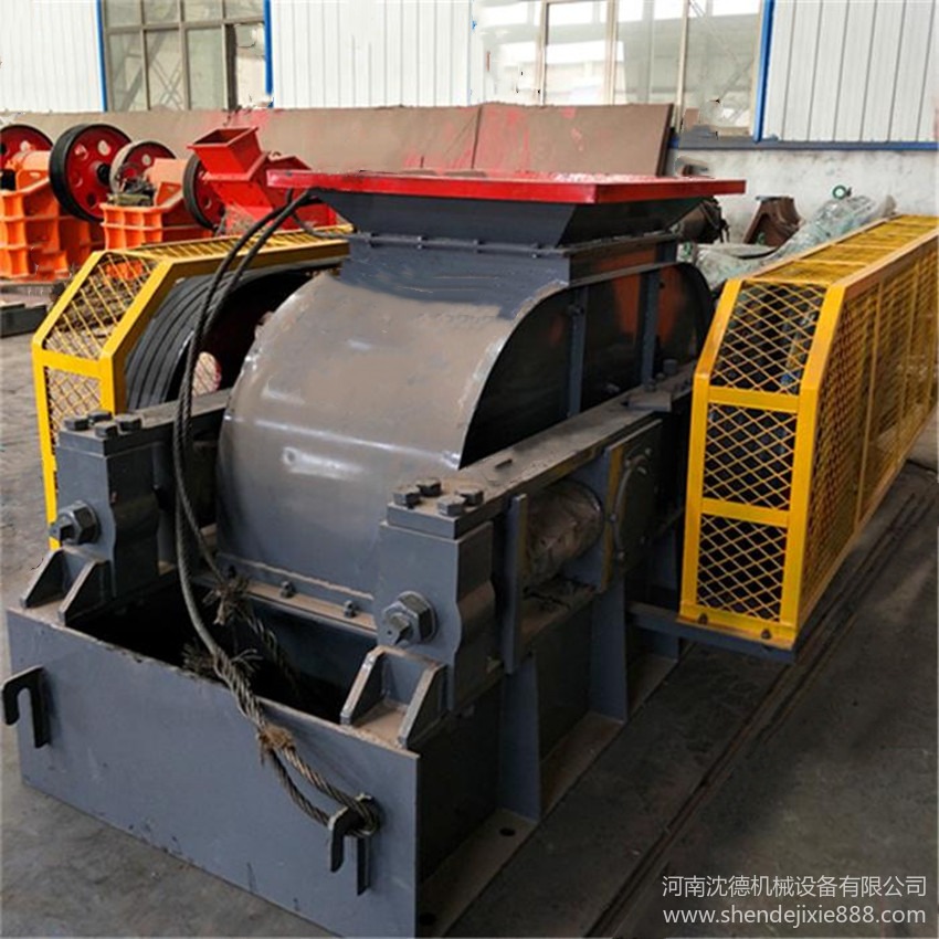 沈德对辊破碎机设备 郑州河卵石制砂机规格 砂石厂生产线价格
