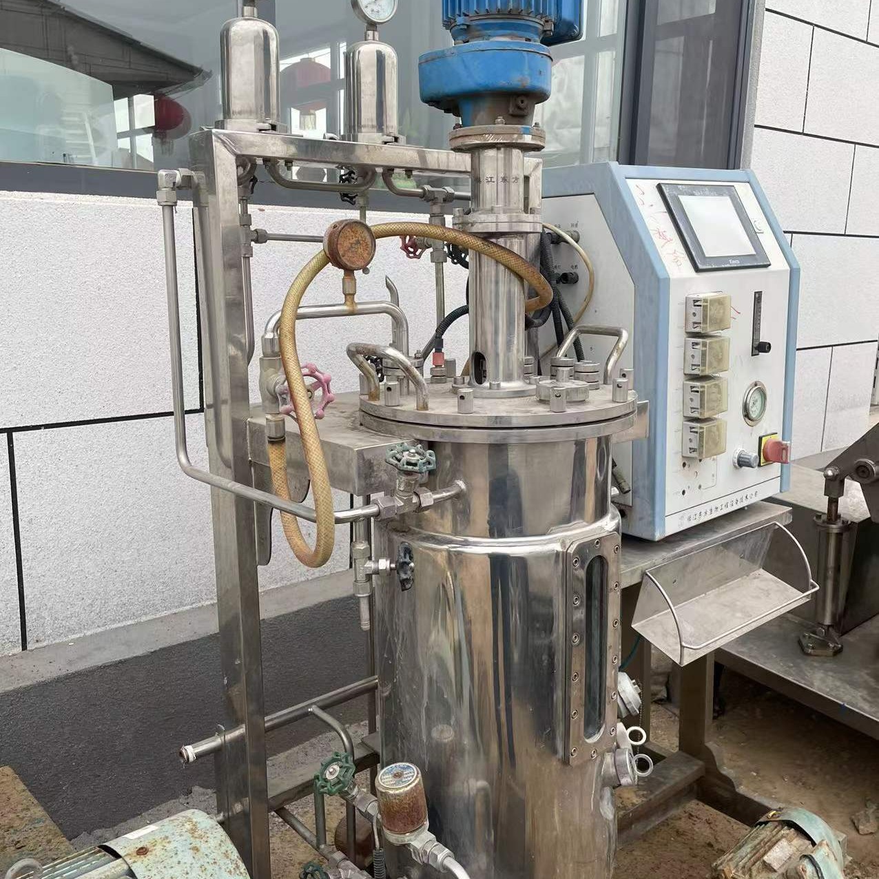银晟 精品出售二手钛材蒸发器 二手50L小型蒸发器 二手实验室蒸发器 不锈钢316材质