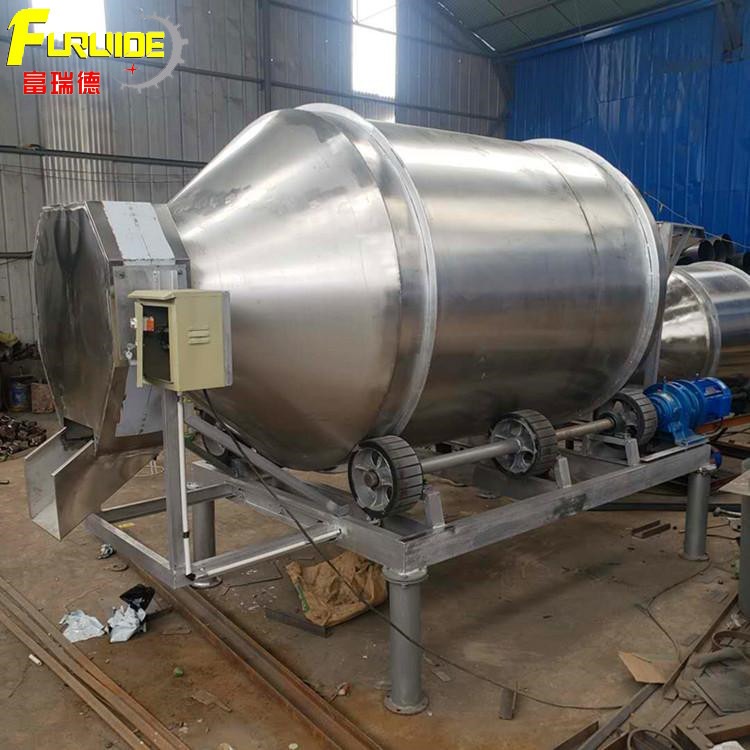 诸城 富瑞德500公斤拌料机 鼓筒式混合拌料机 食品厂拌料设备