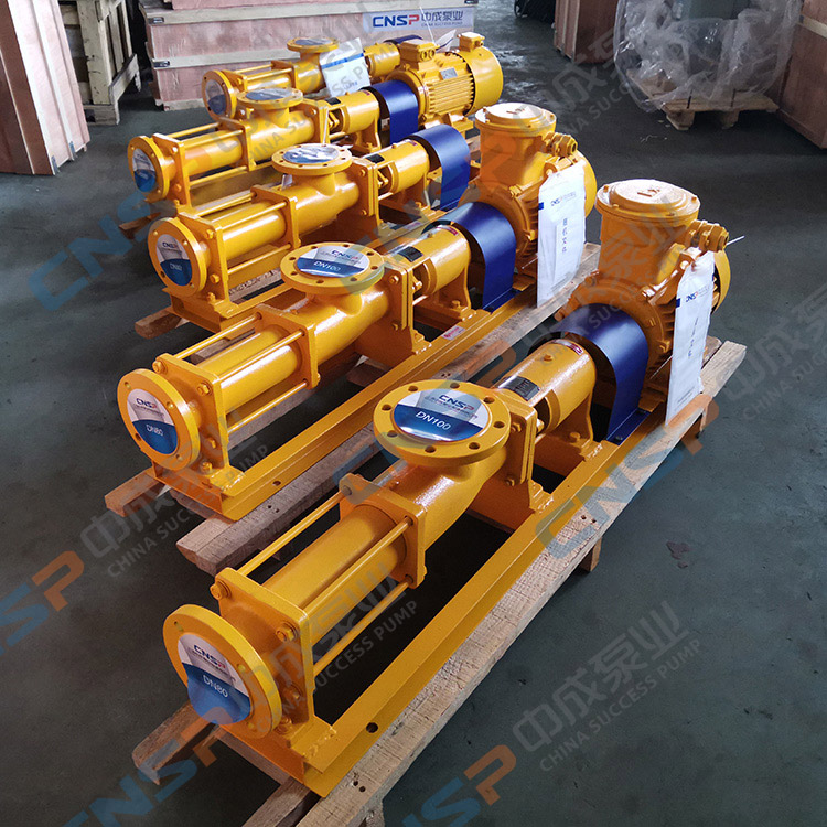 上海中成泵业单螺杆泵 G型污泥螺杆泵G85-2 质优价廉
