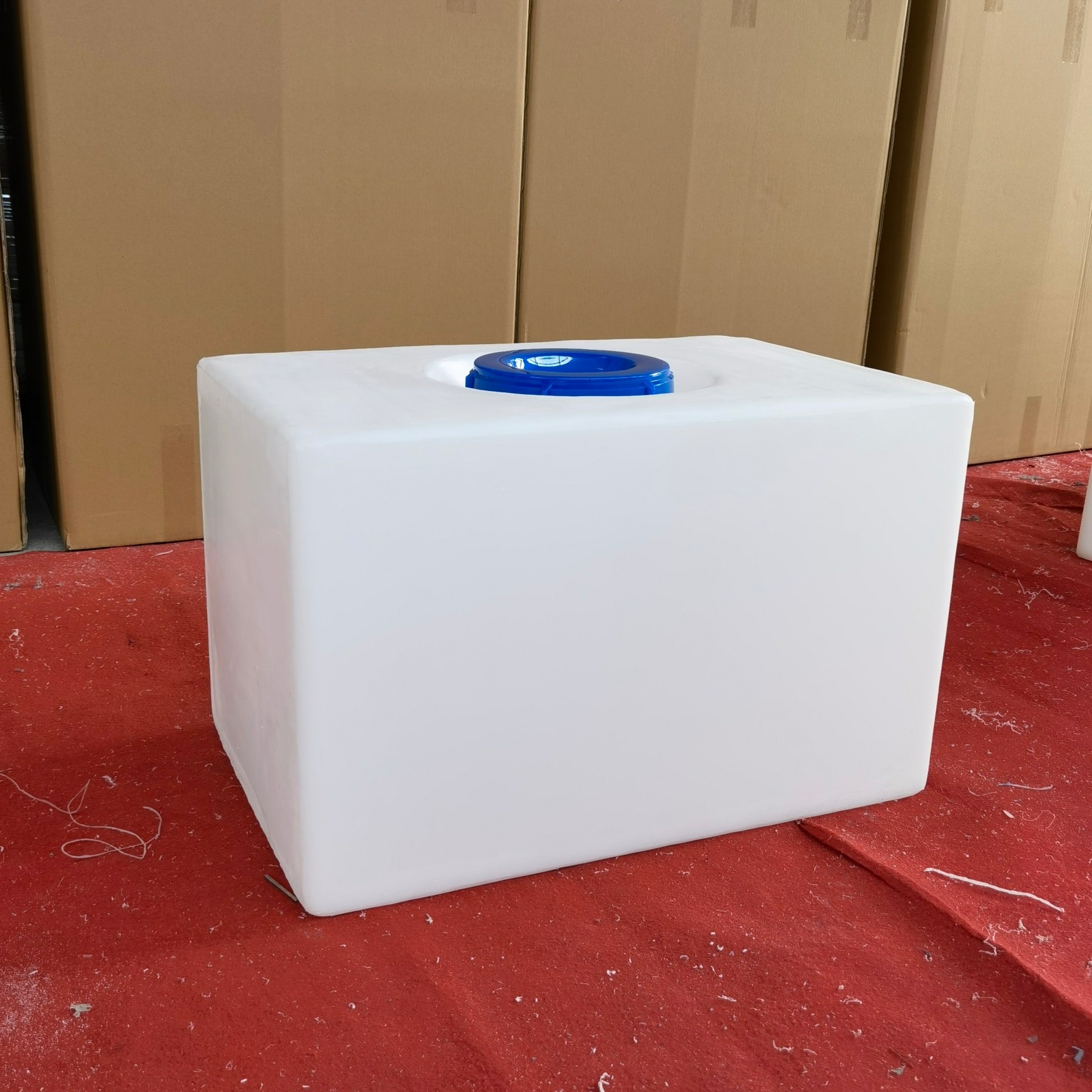 食品级家庭储水罐 长方形塑料储水桶 耐酸防腐抗冻塑料运输罐