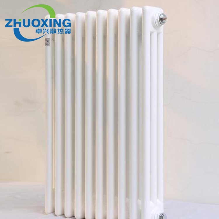 暖气片钢三柱散热器 低碳钢水暖暖气片 家用壁挂式水暖散热片 工程钢制散热器生产厂家